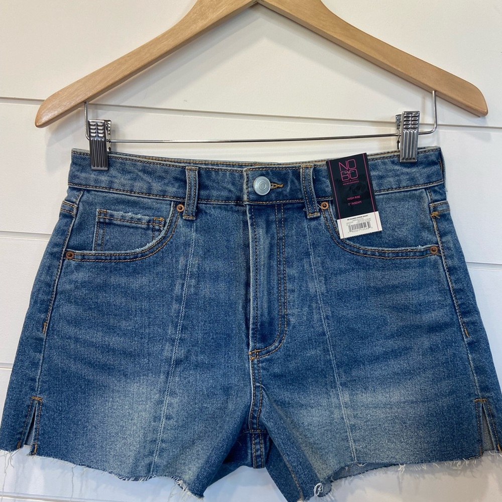 No Boundaries Classic Blue Jean Shorts